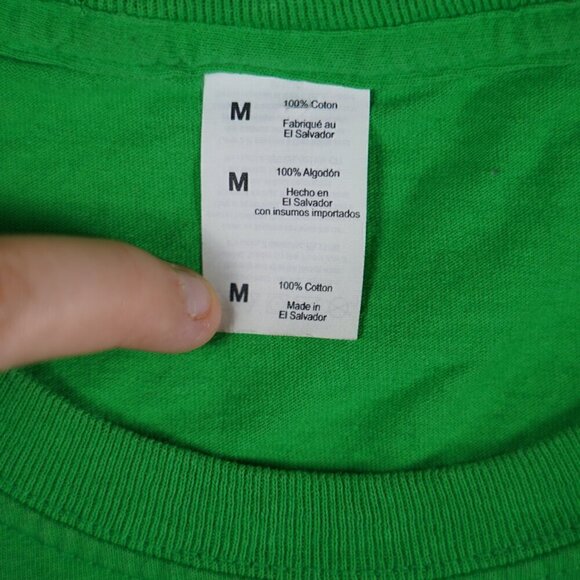 Delta Force 2 Scott McCoy Chuck Norris Graphic Shirt Green Movie Size Medium - Picture 4 of 5